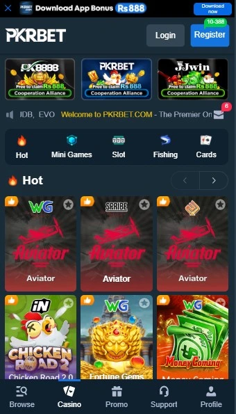 PKRBET Game Apk