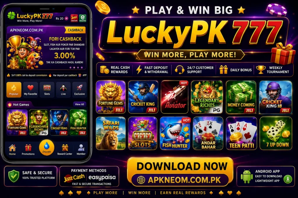 LuckyPK 777 Game App